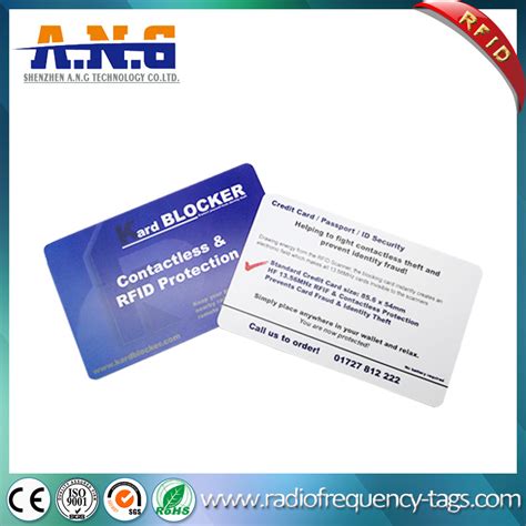 plastic rfid access blocking card|rfid blocking card vs sleeve.